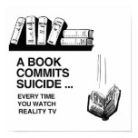 BOOKS COMMIT SUICIDE posters