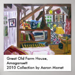Books copy, Great Old Farm House, Amagansett201... Print