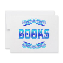 BOOKS invitations by SchoolAids BOOKS invitations