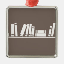Books lovers! christmas tree ornaments
