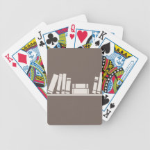 Books lovers! poker cards