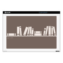 Books lovers! skins for 17" laptops