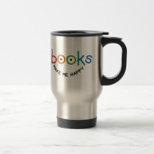 Books Make Me Happy Coffee Mug
