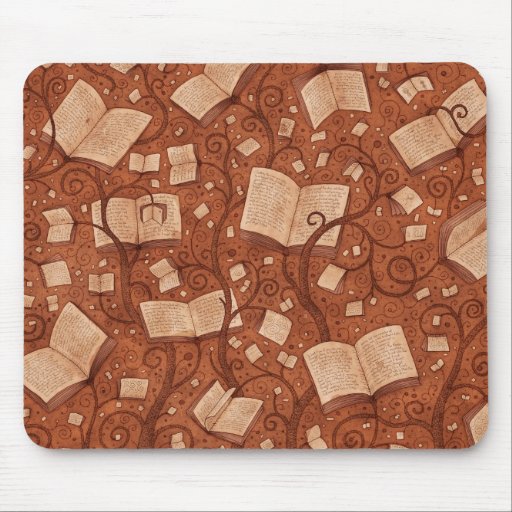 Books Mouse Pads