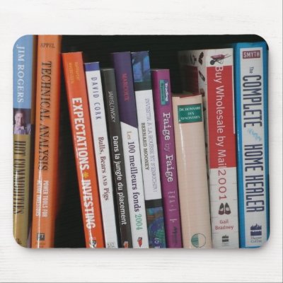 Books mousepad by Mousepadinc
