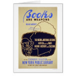 Books Negro Africa WWII 1943 WPA Greeting Card