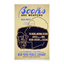 Books Negro Africa WWII 1943 WPA posters
