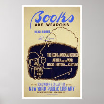 Books Negro Africa WWII 1943 WPA Posters