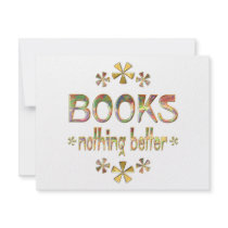 BOOKS Nothing Better invitations