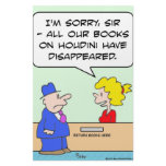 books on houdini library librarian personalized stationery