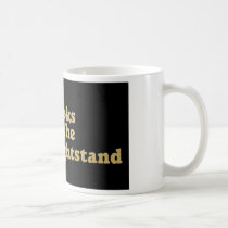 Books on the Nightstand Mug mugs