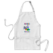 Books Squirrel Apron
