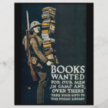 Books Wanted World War II Custom Flyer