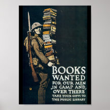 Books Wanted World War II Posters