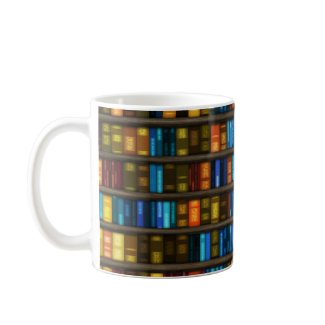 Bookshelves 1 Mug mug