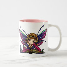 Bookworm Fairy Mug