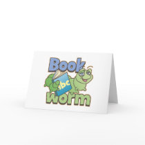 Bookworm Greeting Card