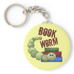 Bookworm Keychain