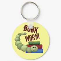 Bookworm keychains by CuteArt Bookworm keychains
