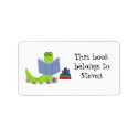 Bookworm Personalized Address Labels