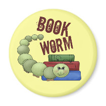 Bookworm Magnets