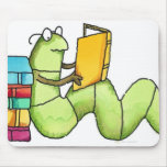 Bookworm Mouse Pads