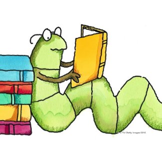 Bookworm Postcards