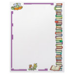 Bookworm Reading Letterhead
