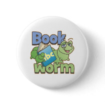 Bookworm Round Button buttons