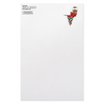 Bookworm stationery paper