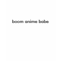 boom anime babe t-shirts