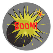 Boom Bomb stickers by unscenephnomenon Boom Bomb stickers