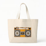 Boom Boom Boombox Tote Bags