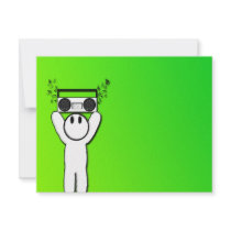 Boom Boom Box invitations