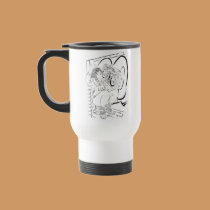 Boom Box Diva Travel Mug mugs