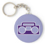 Boom Box Key Chain