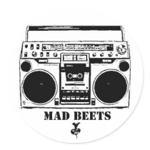 Boom Box stickers by hybridbeats Boom Box stickers
