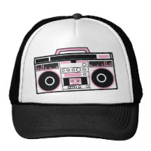 boom box trucker hats