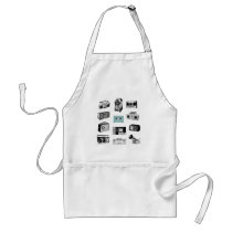 Boom Boxes & Retro Radios Apron