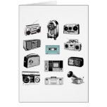 Boom Boxes & Retro Radios Greeting Card