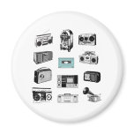 Boom Boxes & Retro Radios Magnet