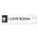Boom Bumper Sticker bumper stickers by Boom_Rocks Boom Bumper Sticker bumper stickers