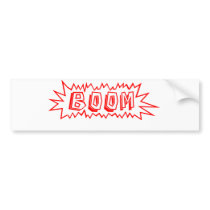 Boom! Bumper Stickers
