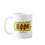 Boom Cartoon Blurb Mugs