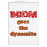 Boom Goes the Dynamite Cards