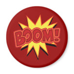 Boom! Fridge Magnets