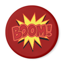 Boom! Fridge Magnets