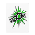 Boom postcards