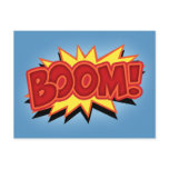 Boom! postcards