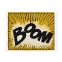 BOOM postcards